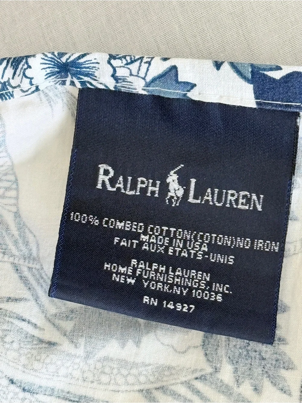 Ralph Lauren Tamarind Bed Skirt Queen Size